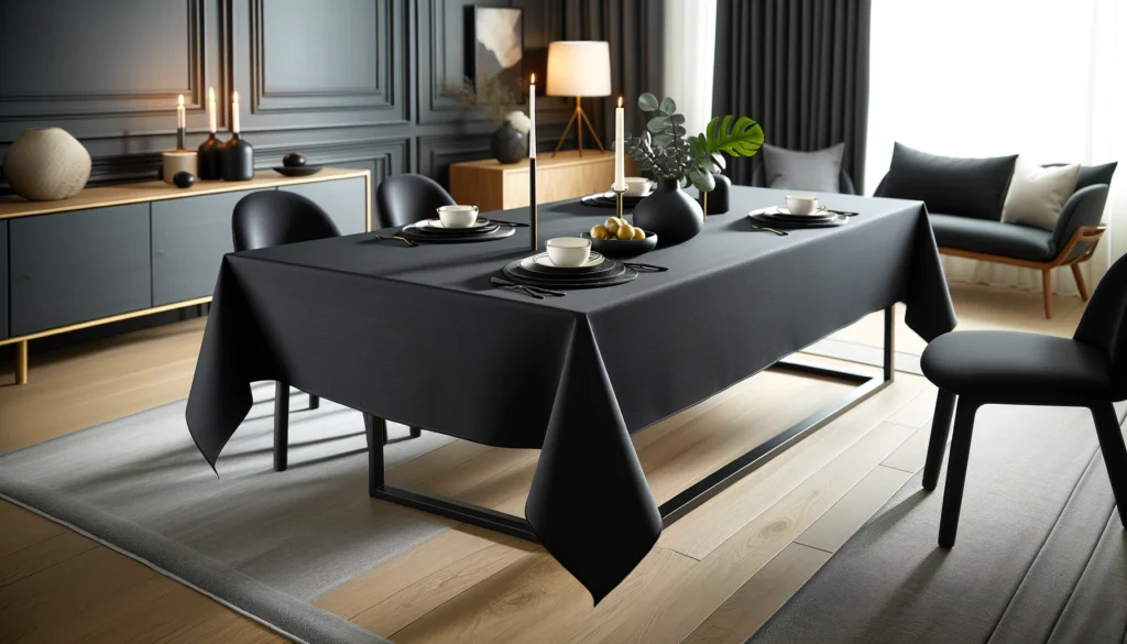 Black Fabric Tablecloth: 5 Luxurious Picks