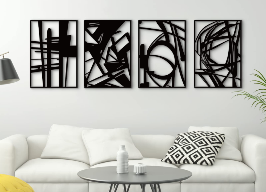 Black Metal Wall Decor: Stylish and Edgy Home Accents