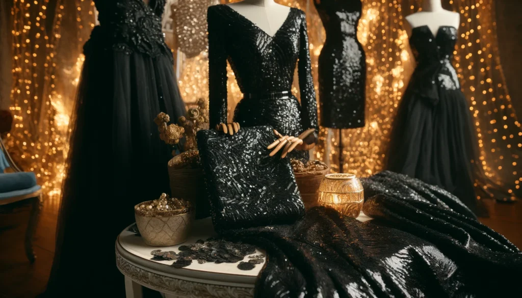 2024 Top 5 Black Sequin Fabrics for Glamorous Designs