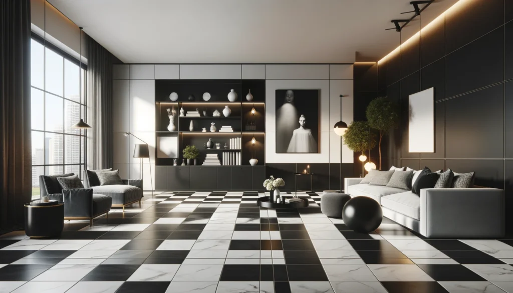 Black and White Porcelain Tile: The Timeless Choice for Your Home