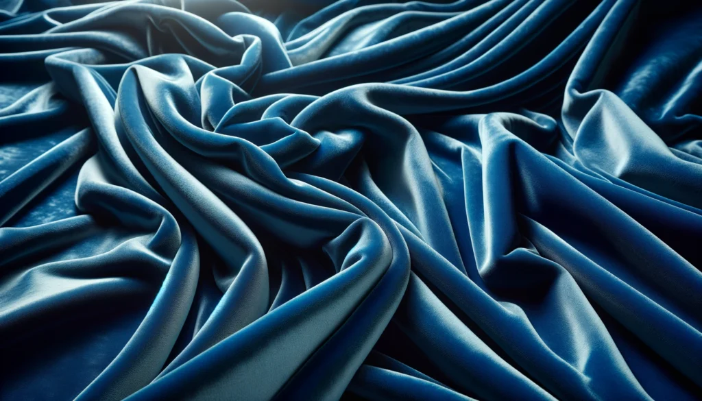 Blue Velvet Upholstery Fabric: A Luxurious and Durable Choice