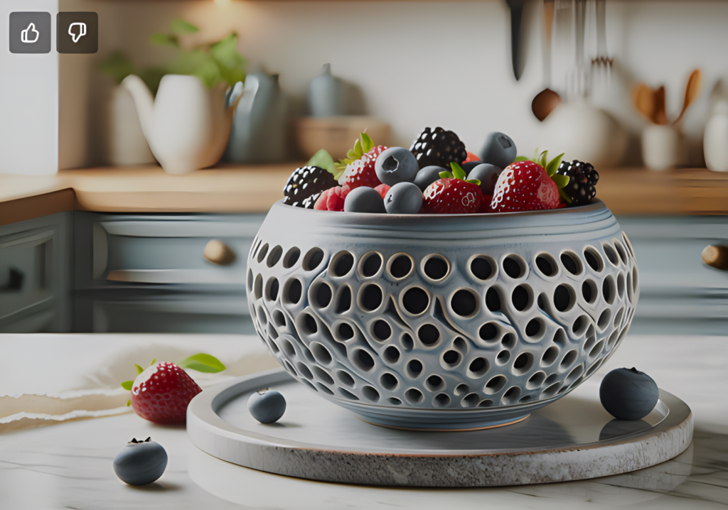 Ceramic Berry Bowl: The Perfect Addition to Your Kitchen