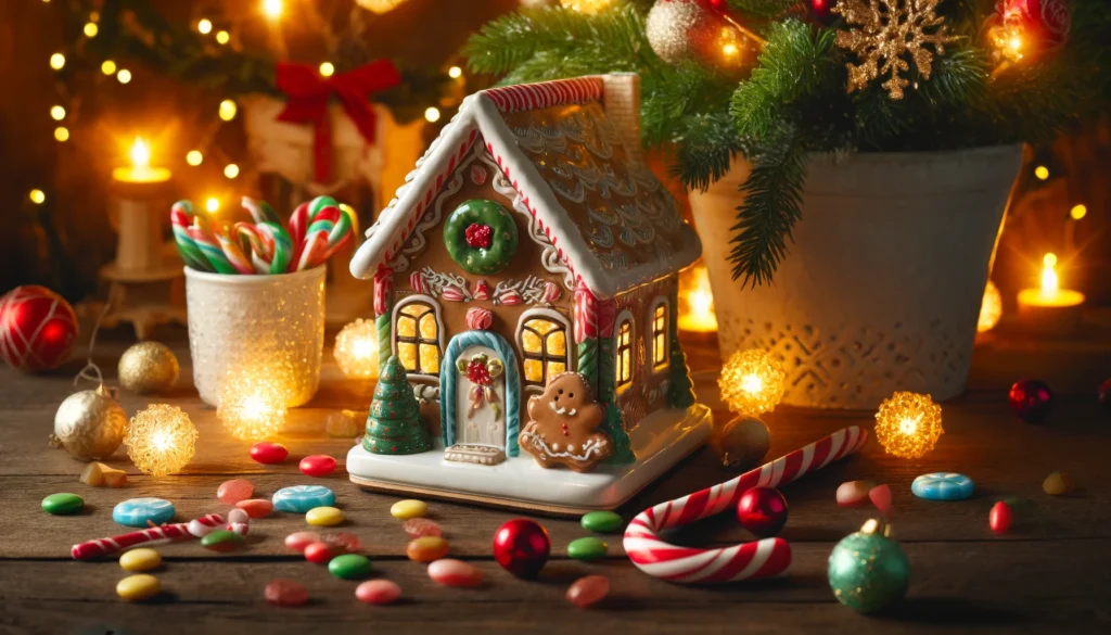 Ceramic Gingerbread House: A Festive Addition to Your Holiday Decor