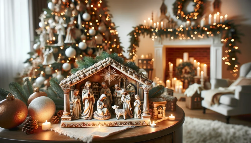 Ceramic Nativity Scene: A Timeless Christmas Decoration