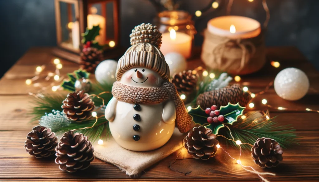 Ceramic Snowman: The Perfect Addition to Your Winter Decor