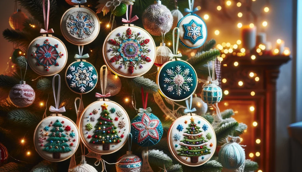 Embroidery Ornaments