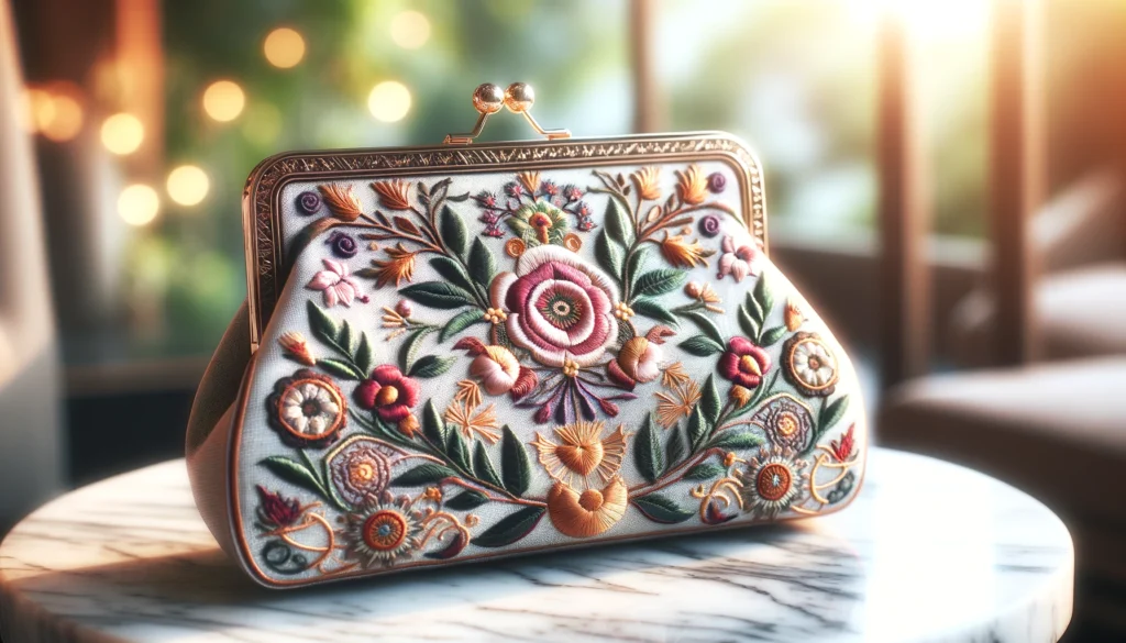 Embroidery Purse