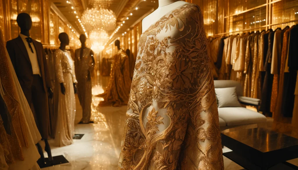 Fabric with Gold: A Luxurious Addition to Your Wardrobe