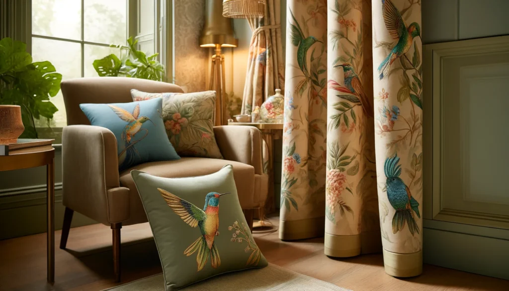 Fabric with Hummingbirds: A Beautiful Addition to Your Home Decor