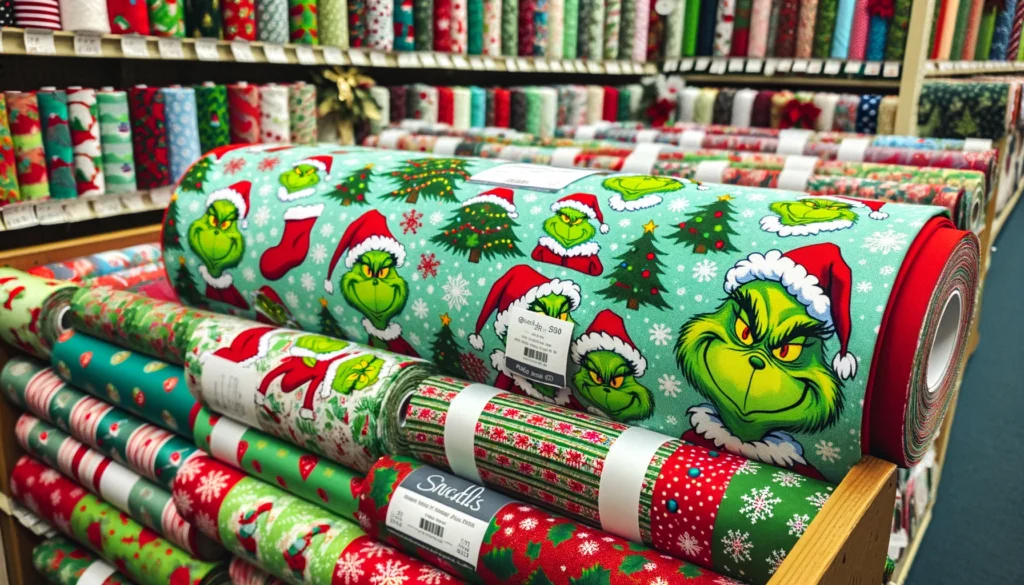 Grinch Fabric by the Yard