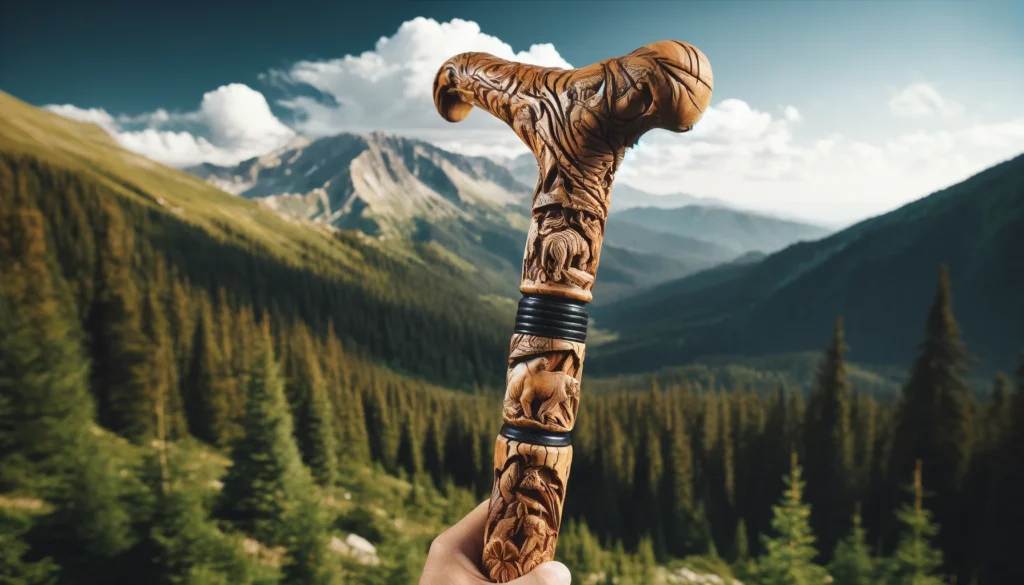 Hand Carved Walking Sticks: A Unique and Durable Accessory for Hiking and Walking