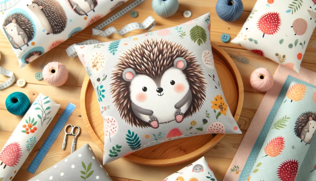 Hedgehog Fabric