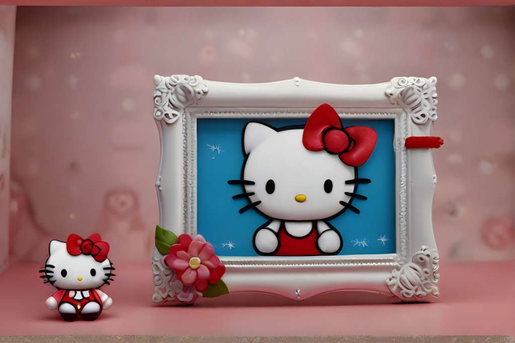 Hello Kitty Frame Picture: A Cute and Adorable Addition to Your Home Decor