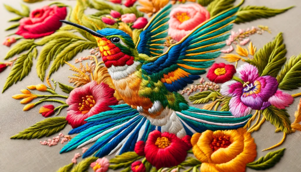 Hummingbird Embroidery: A Guide to Creating Stunning Designs