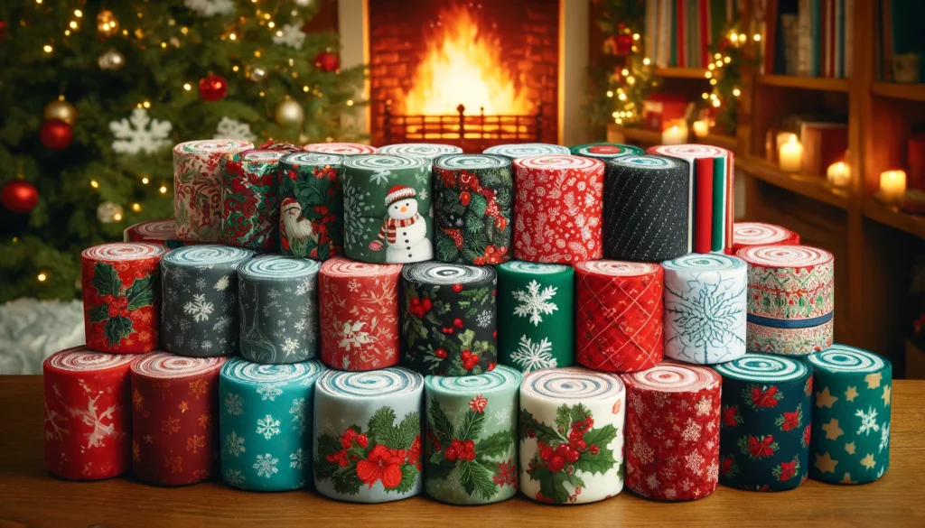 Jelly Roll Christmas Fabric: The Perfect Choice for Your Holiday Projects