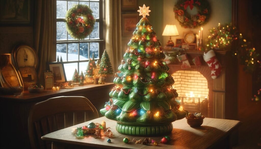 Large Ceramic Christmas Tree: A Timeless Holiday Decoration