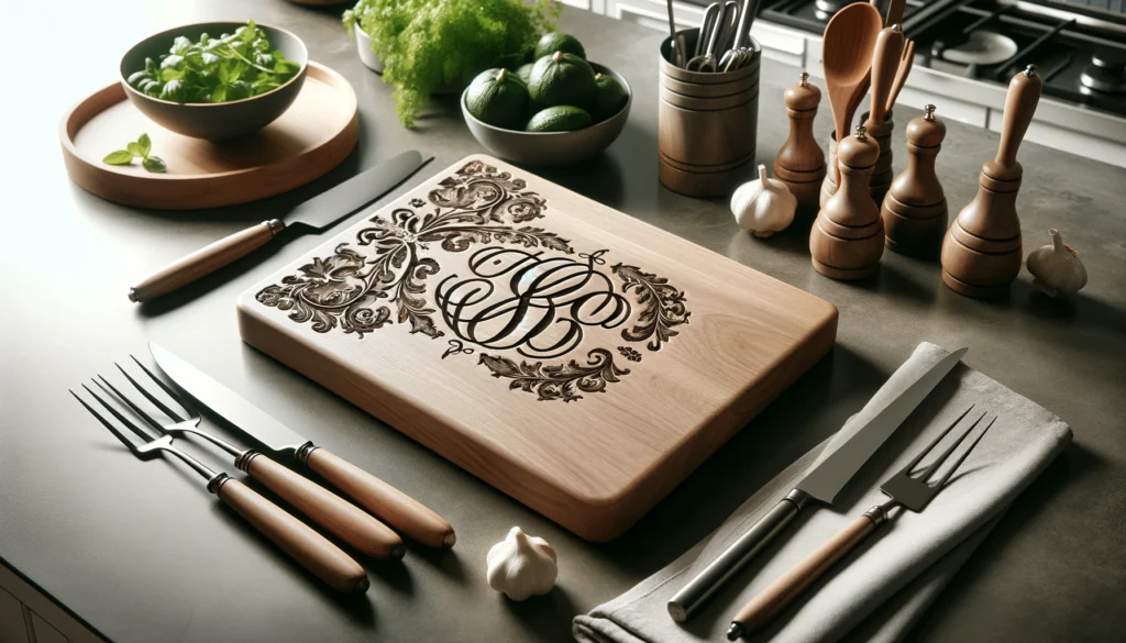 Monogram Carving Board: The Perfect Addition to Your Kitchen