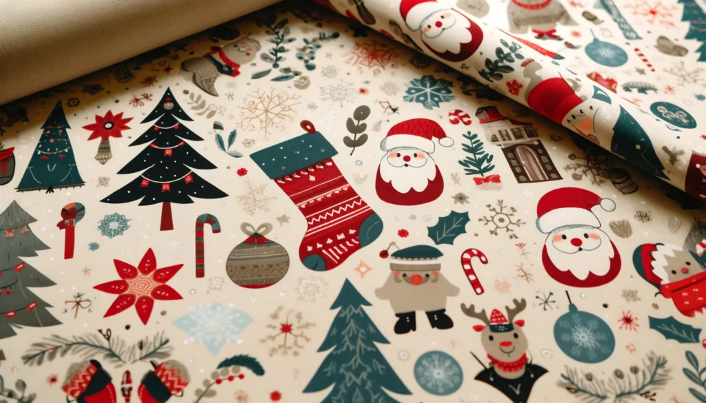 Night Before Christmas Fabric