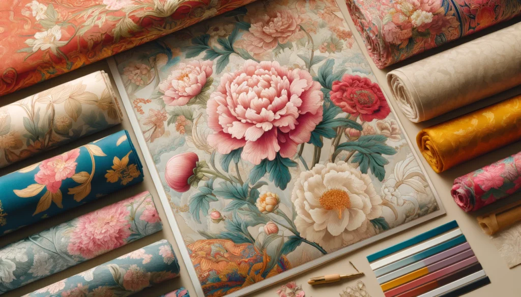 Peony Fabric