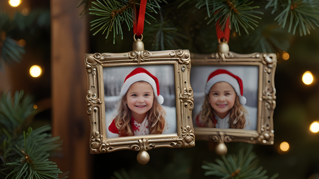 Picture Frame Christmas Ornaments: Unique Holiday Decorations for Your Home