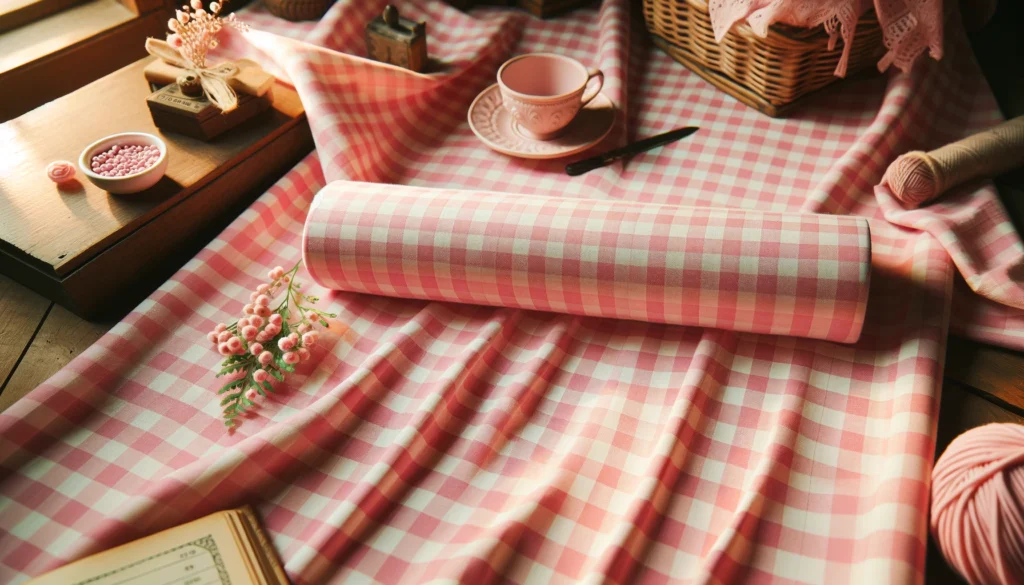 Pink Gingham Fabric: 5 Heartwarming Classic Checkered Fabrics