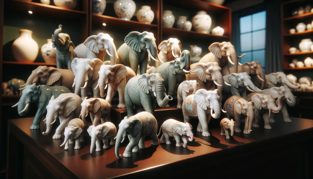 Porcelain Elephant Figurines: A Timeless Addition to Your Home Decor