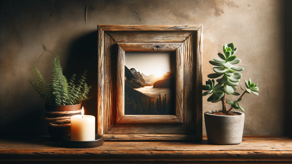 Rustic Picture Frame: Adding Charm to Your Memories