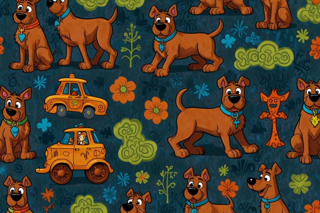 Scooby Doo Fabric