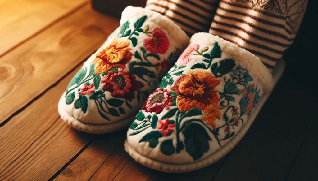 Slippers with embroidery: The Perfect Combination of Style and Comfort