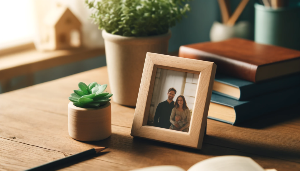 Small Picture Frame: Perfect for Your Desk or Nightstand