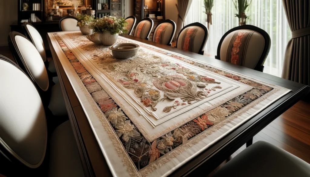 Table Cloth with Embroidery: A Timeless Addition to Your Dining Table