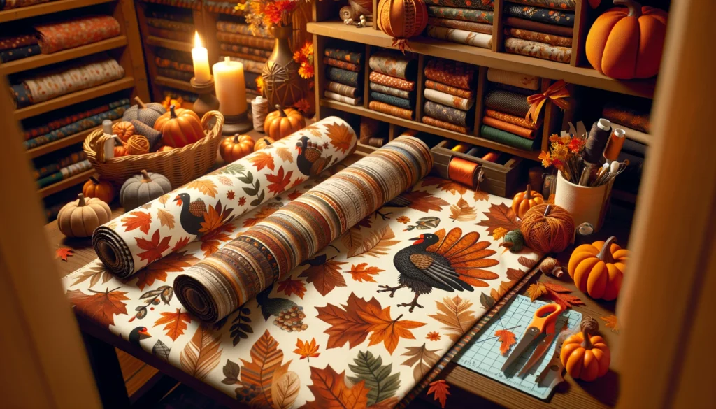 Thanksgiving Fabric