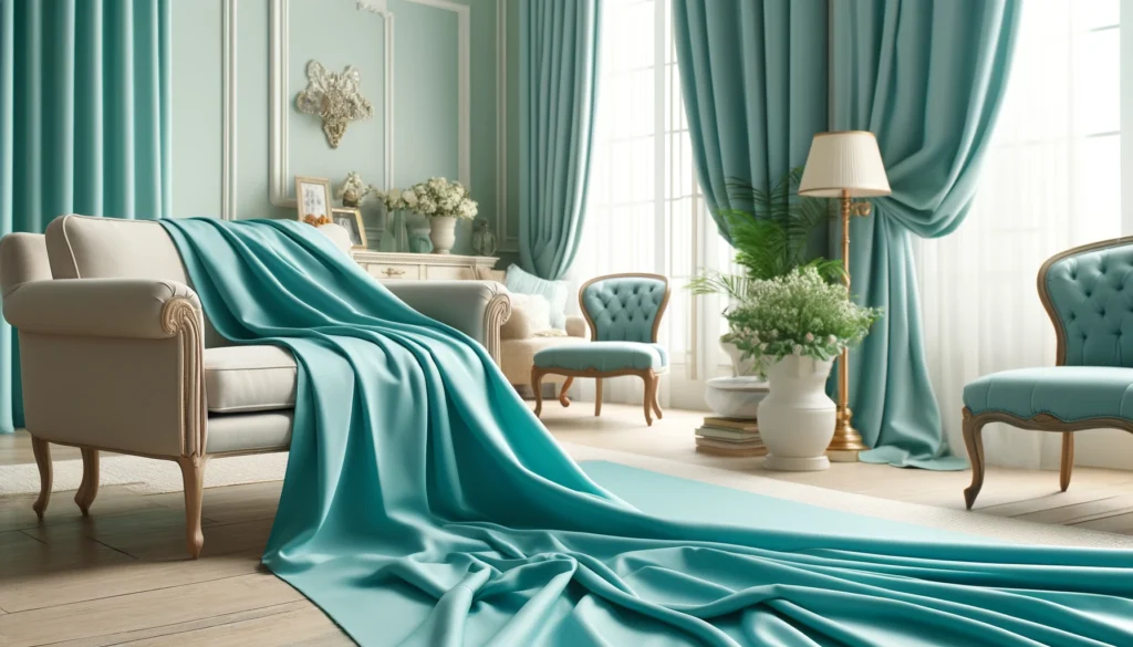 Turquoise Fabric: The Perfect Choice for Your Next Home Decor Project