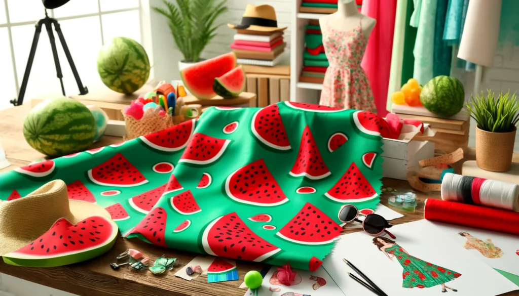 Watermelon Fabric: A Fun and Vibrant Addition to Your Summer Wardrobe